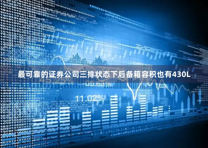 最可靠的证券公司三排状态下后备箱容积也有430L