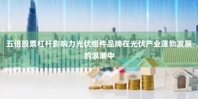 五倍股票杠杆影响力光伏组件品牌在光伏产业蓬勃发展的浪潮中